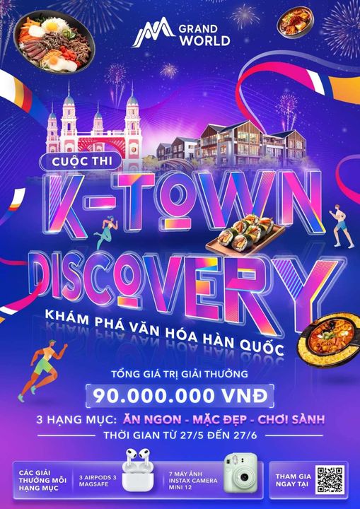 K-Town Discovery, khám phá phố Hàn nhận ngàn quà tặng